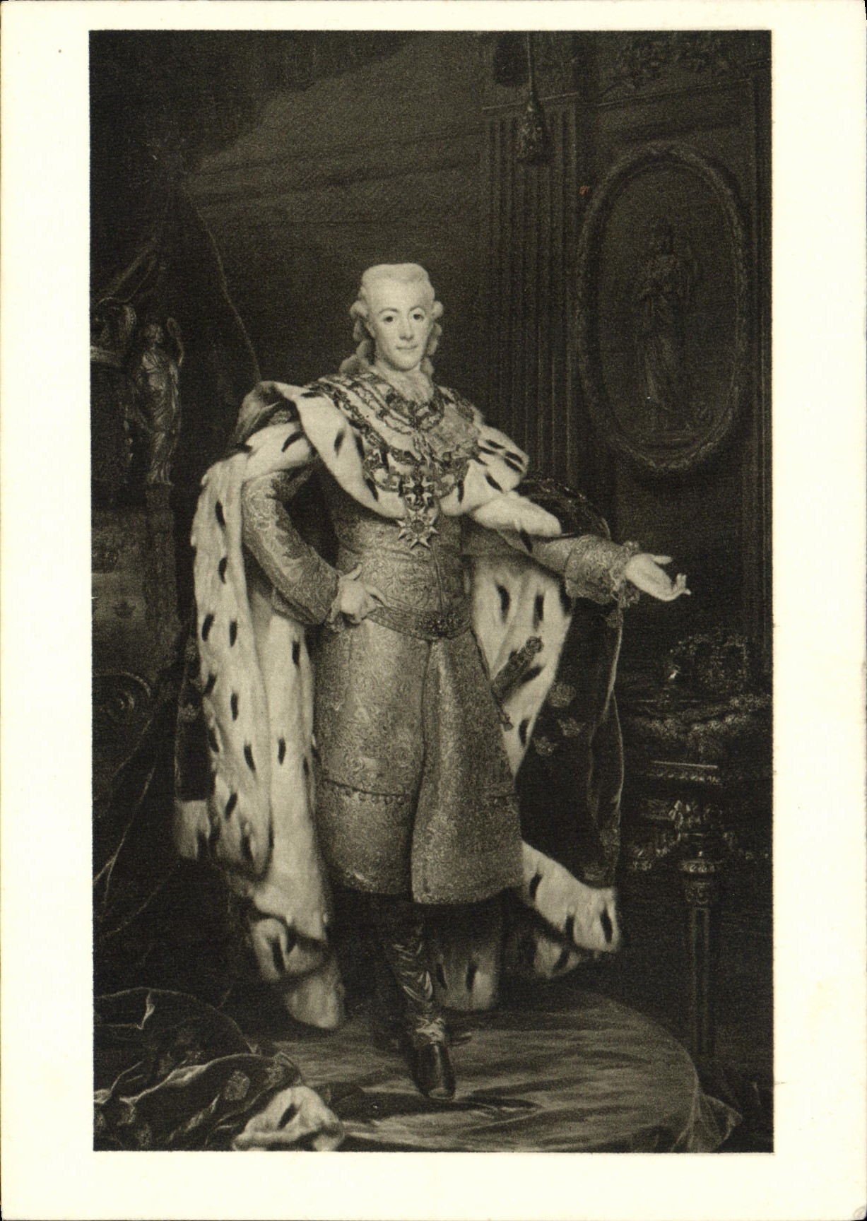 CPA Gustav III Roin de Suede
