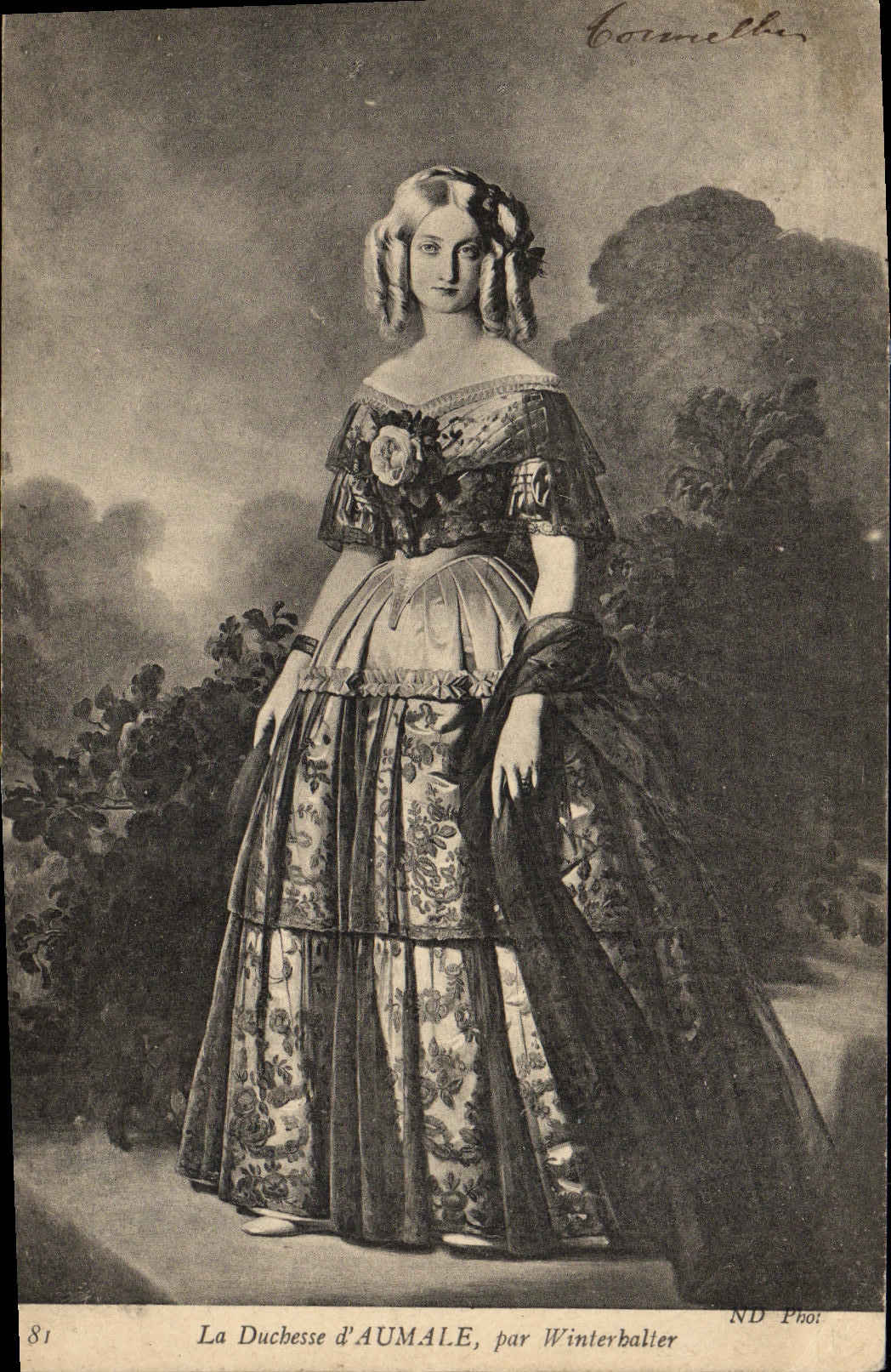 CPA Duchesse d'Aimale Winterhalter