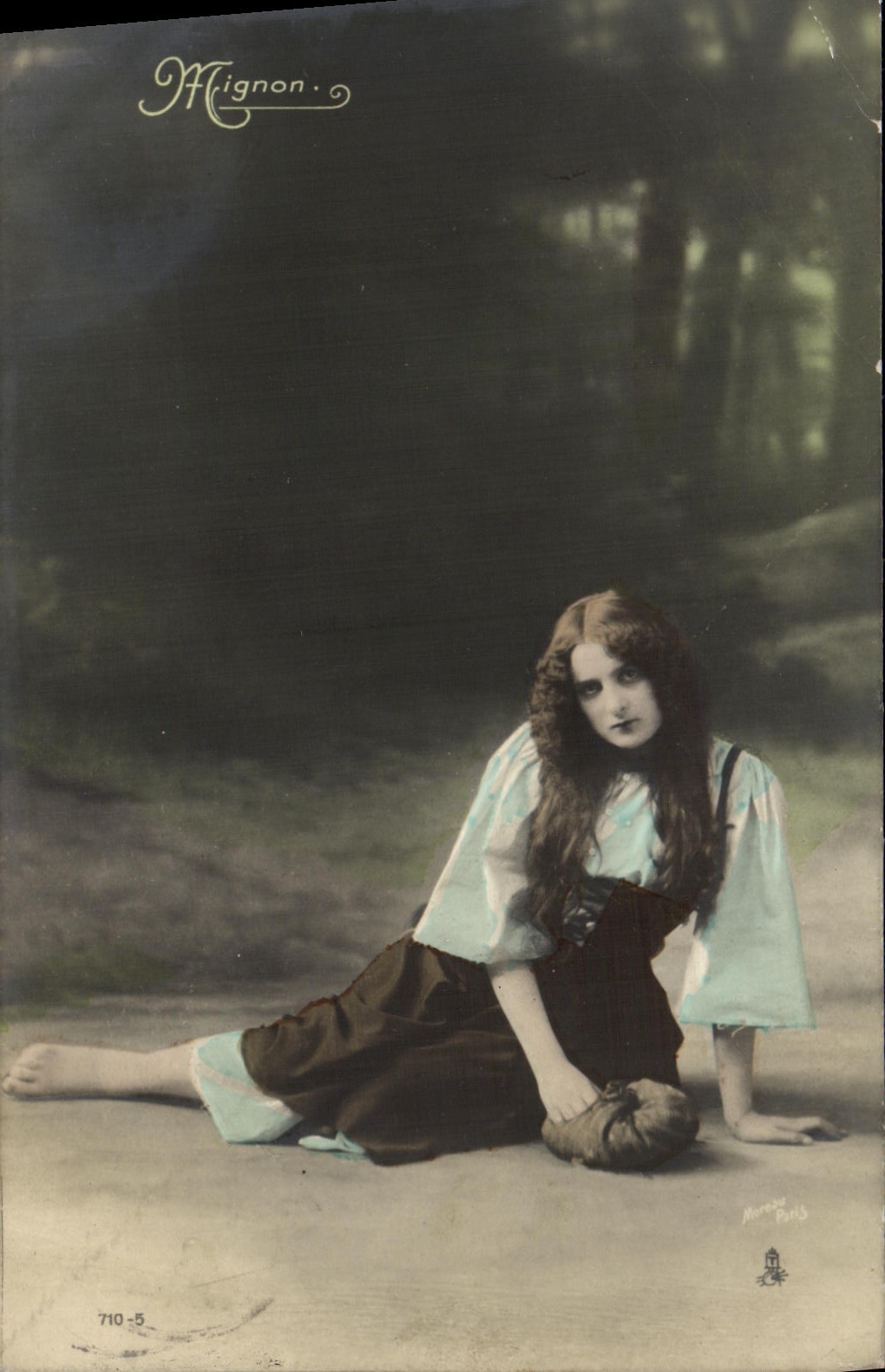 CPA Fantaisie Mignon Femme