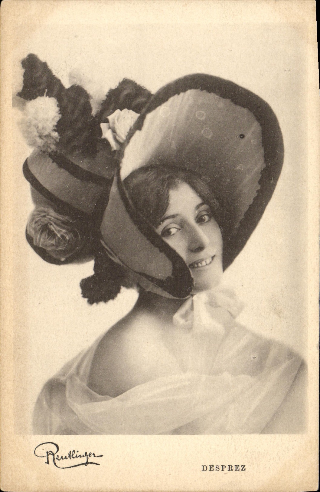 CPA Fantaisie Femme Desprez 