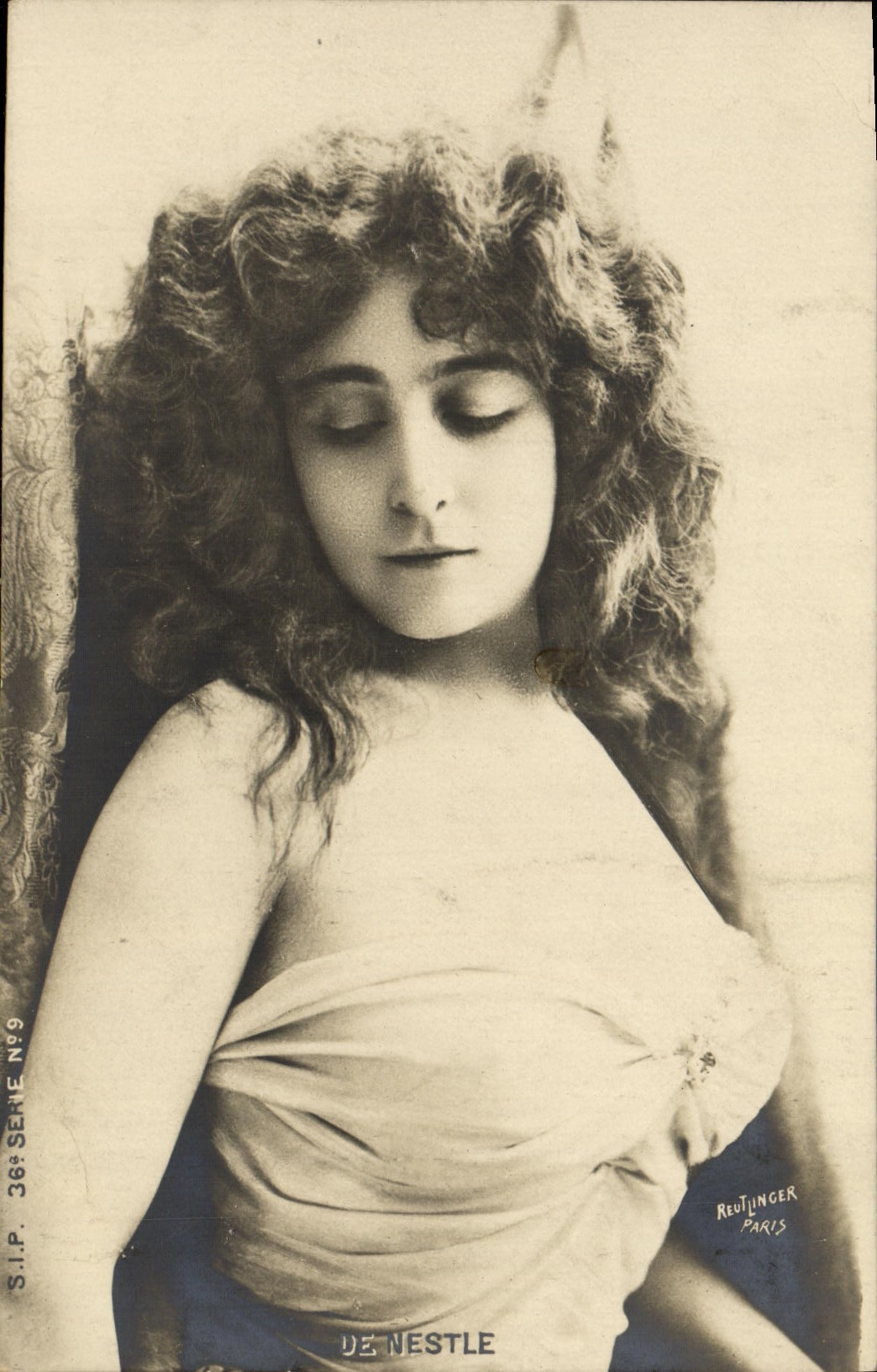 VINTAGE POSTCARD Fantasy Woman Of Nestle