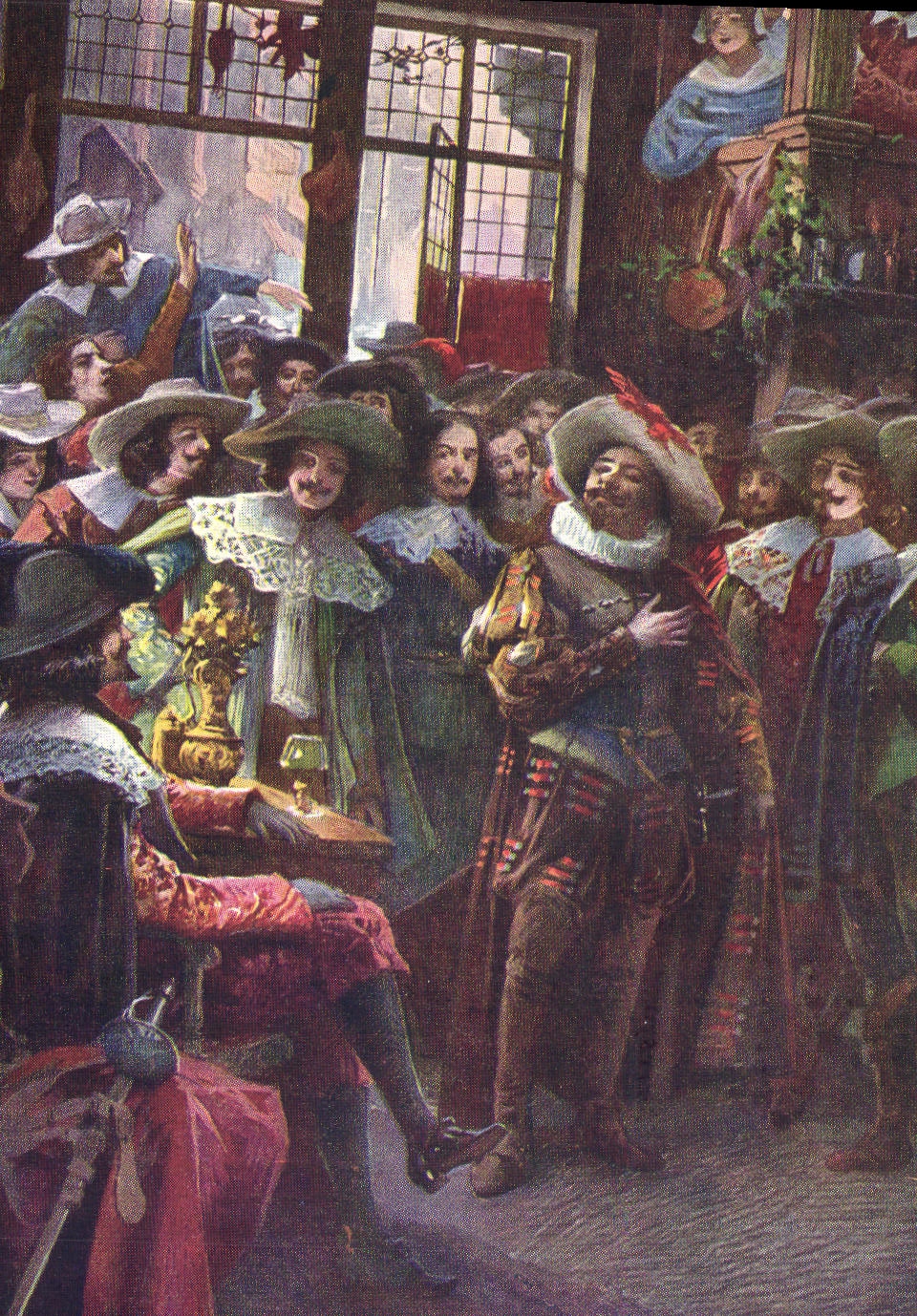 CPA Fantaisie Rostand Cyrano de Bergerac