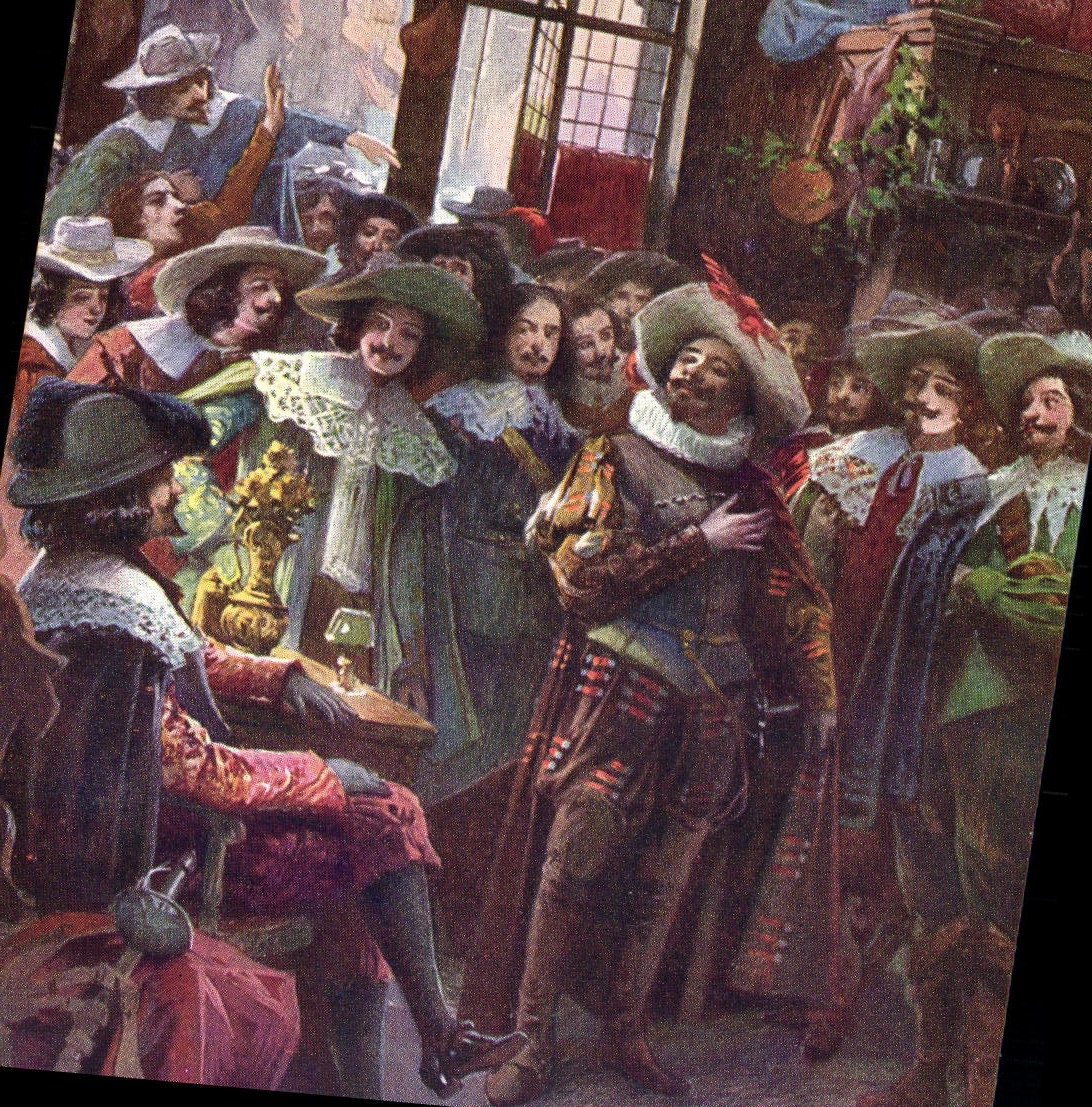 CPA Fantaisie Rostand Cyrano de Bergerac