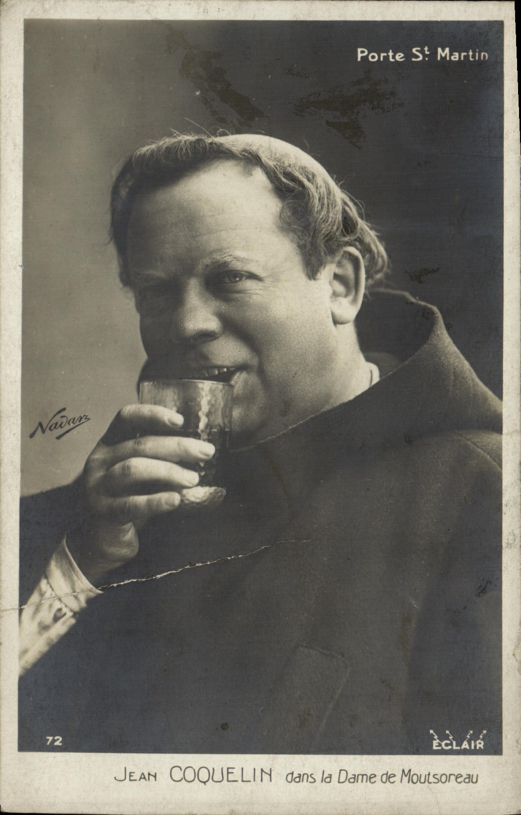 CPA Porte St Martin Jean Coquelin dans la Dame de Moutsoreau 