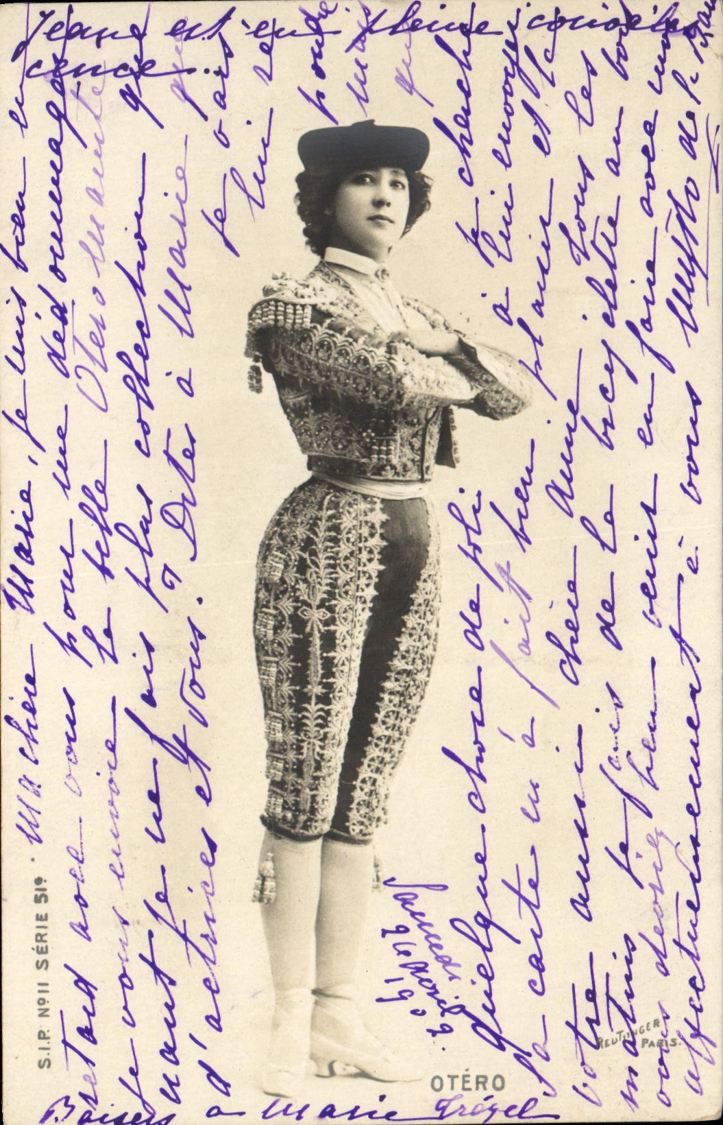 CPA Fantaisie Femme otero 