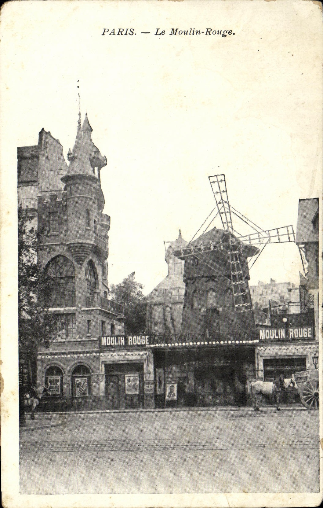 CPA Paris le Moulin rouge