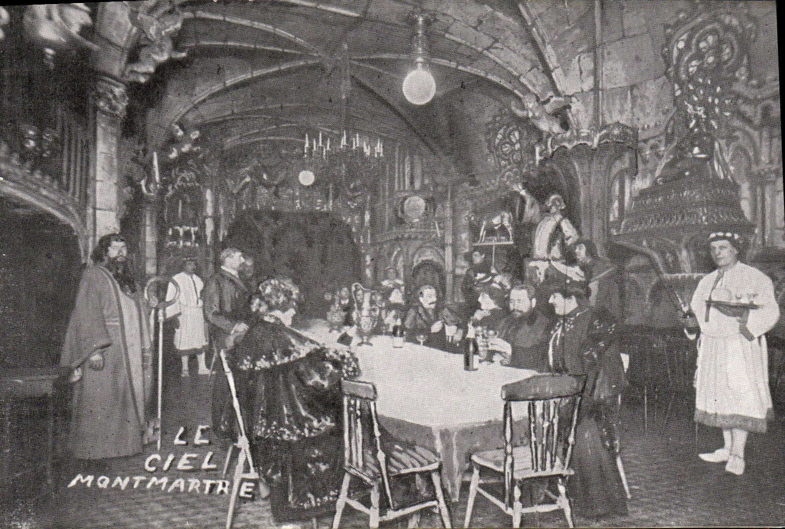 CPA Theatre Paris Montmartre Le Ciel