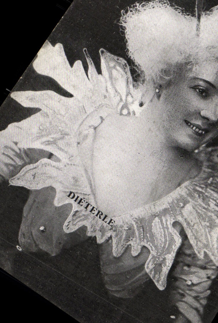 Teatro de Dieterle de la POSTAL de la VENDIMIA