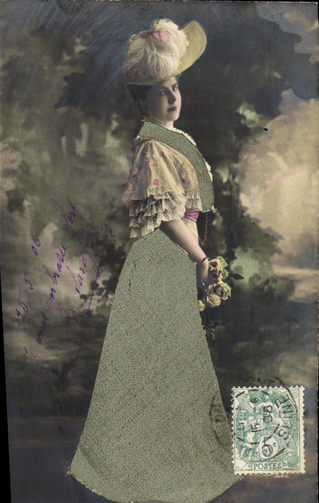 Actriz del teatro de la POSTAL de la VENDIMIA