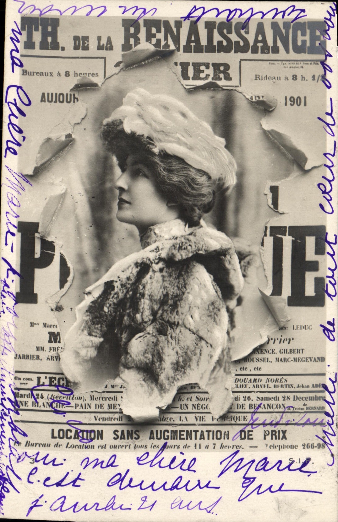 Teatro de la POSTAL de la VENDIMIA de Renacimiento