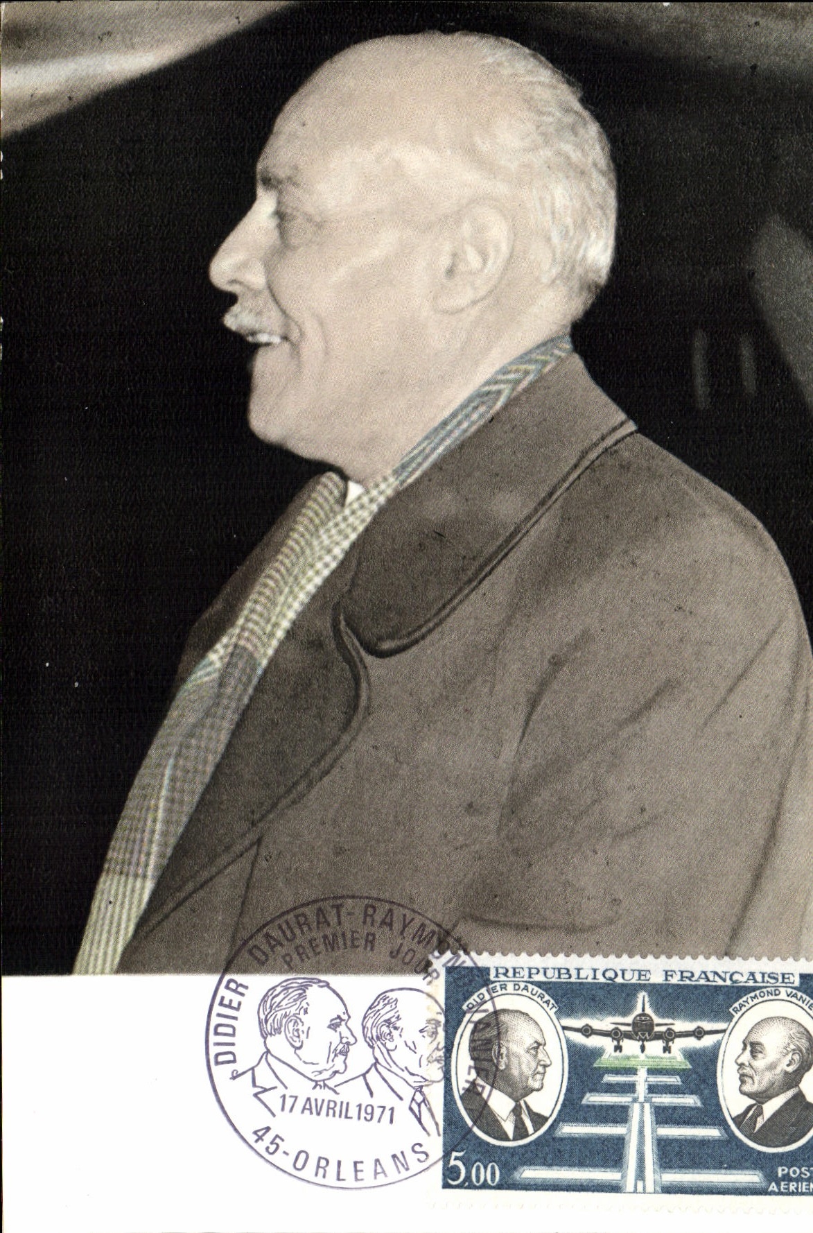 CPM Raymond Vanier Pionnier de l'aeropostale