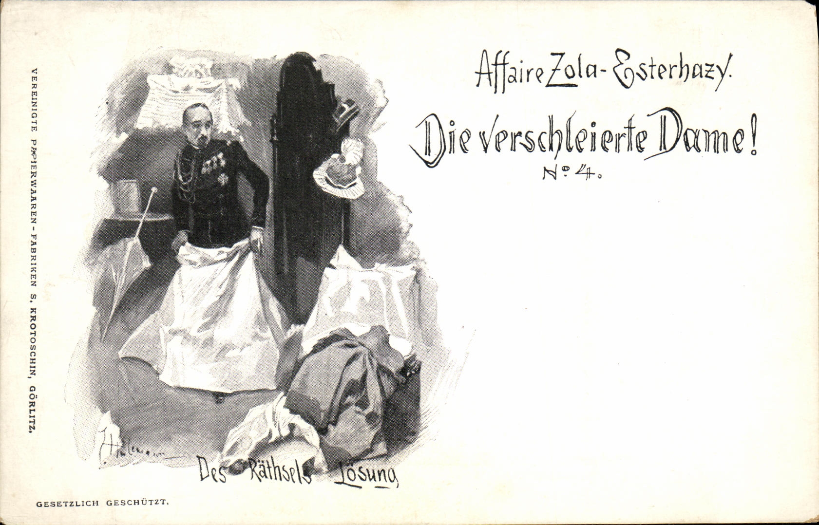 CPA Affaire Zola Esterhazy Dreyfus 