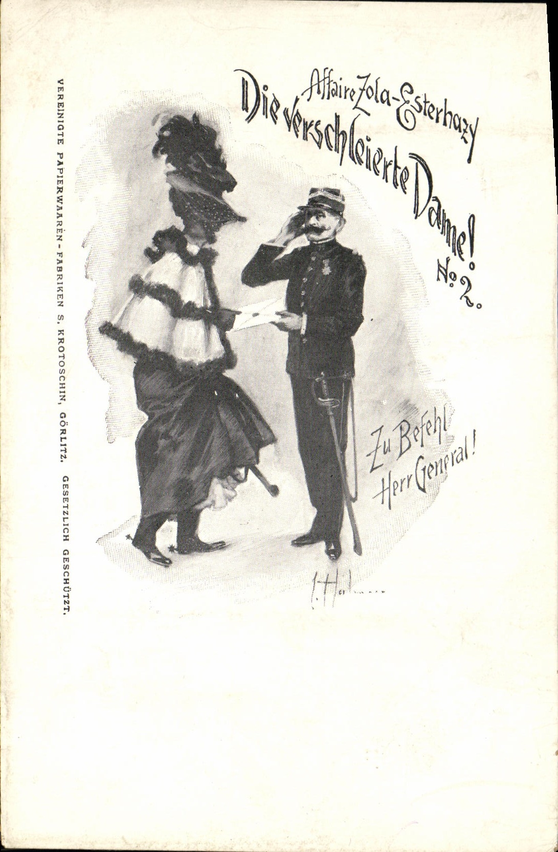 CPA Affaire Zola Esterhazy Dreyfus 