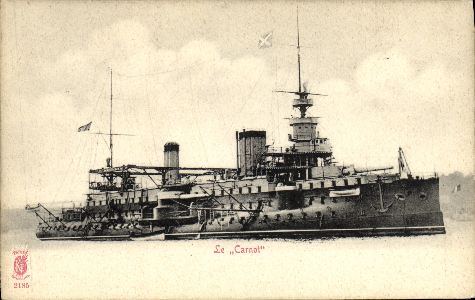CPA Bateau Le Carnot