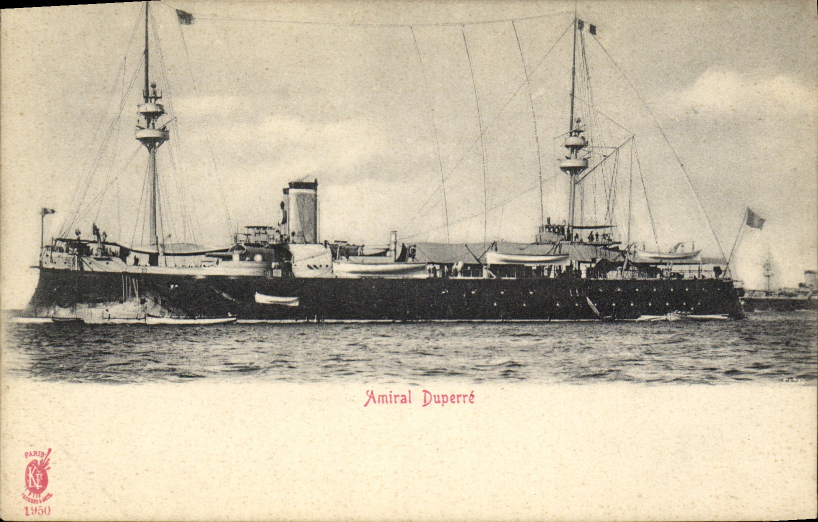 CPA Bateau Amiral Duperre