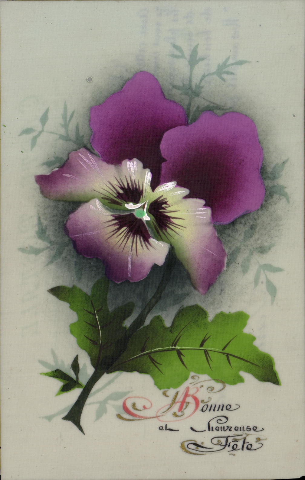 CPA Fantaisie Fleurs 