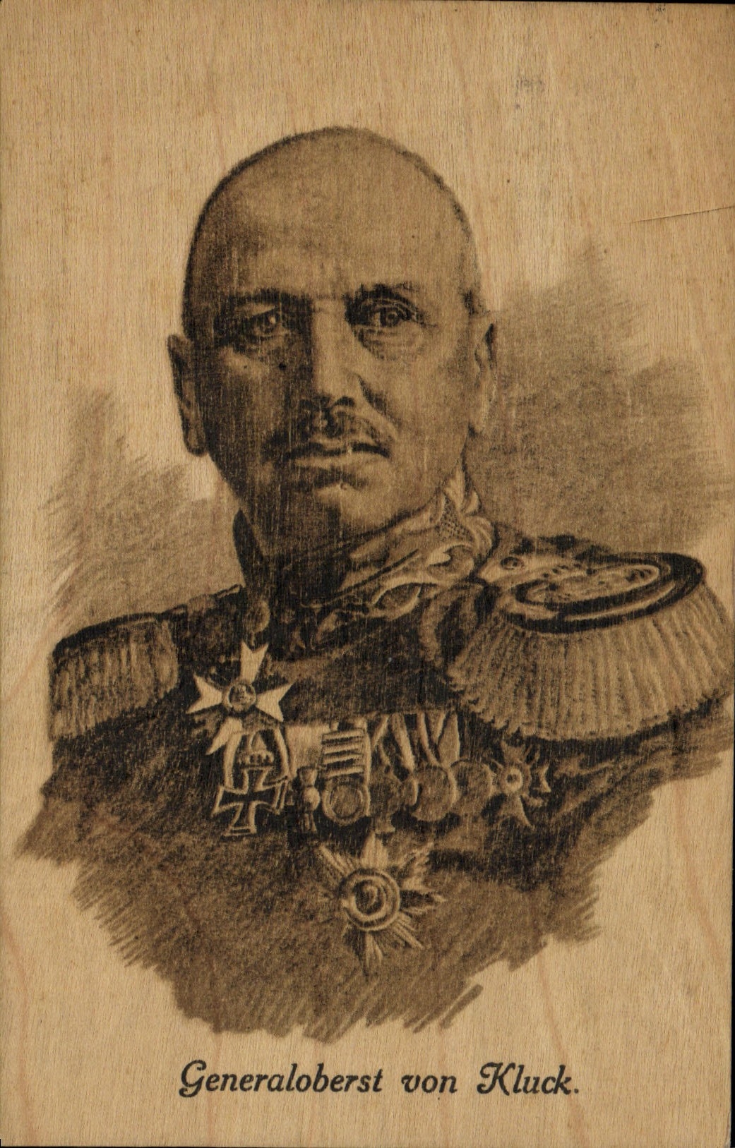 CPA Generaloberst von Kluck Militaria