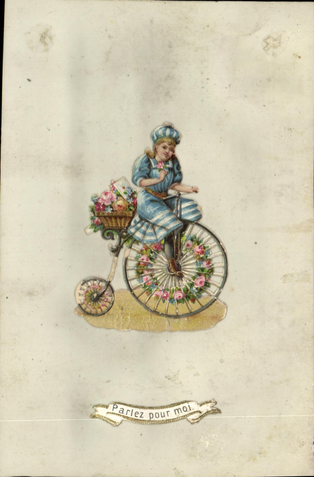 CPA Fantaisie Enfant Velo Cycle 