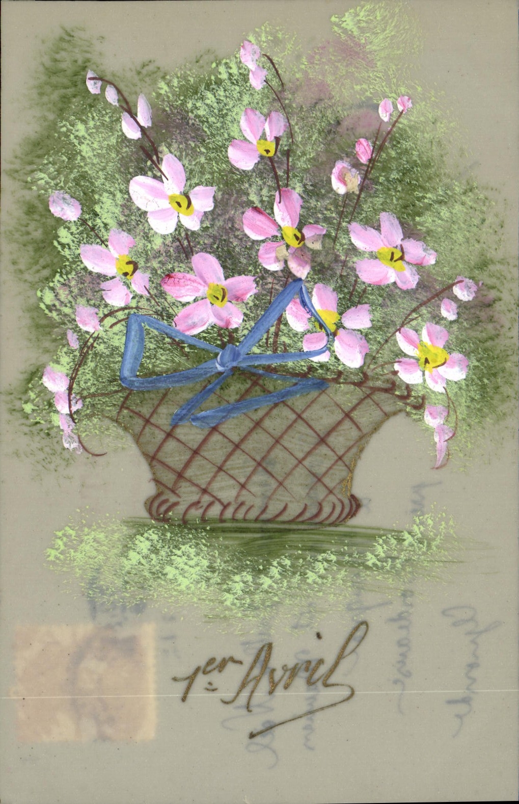 CPA Fantaisie Fleurs 