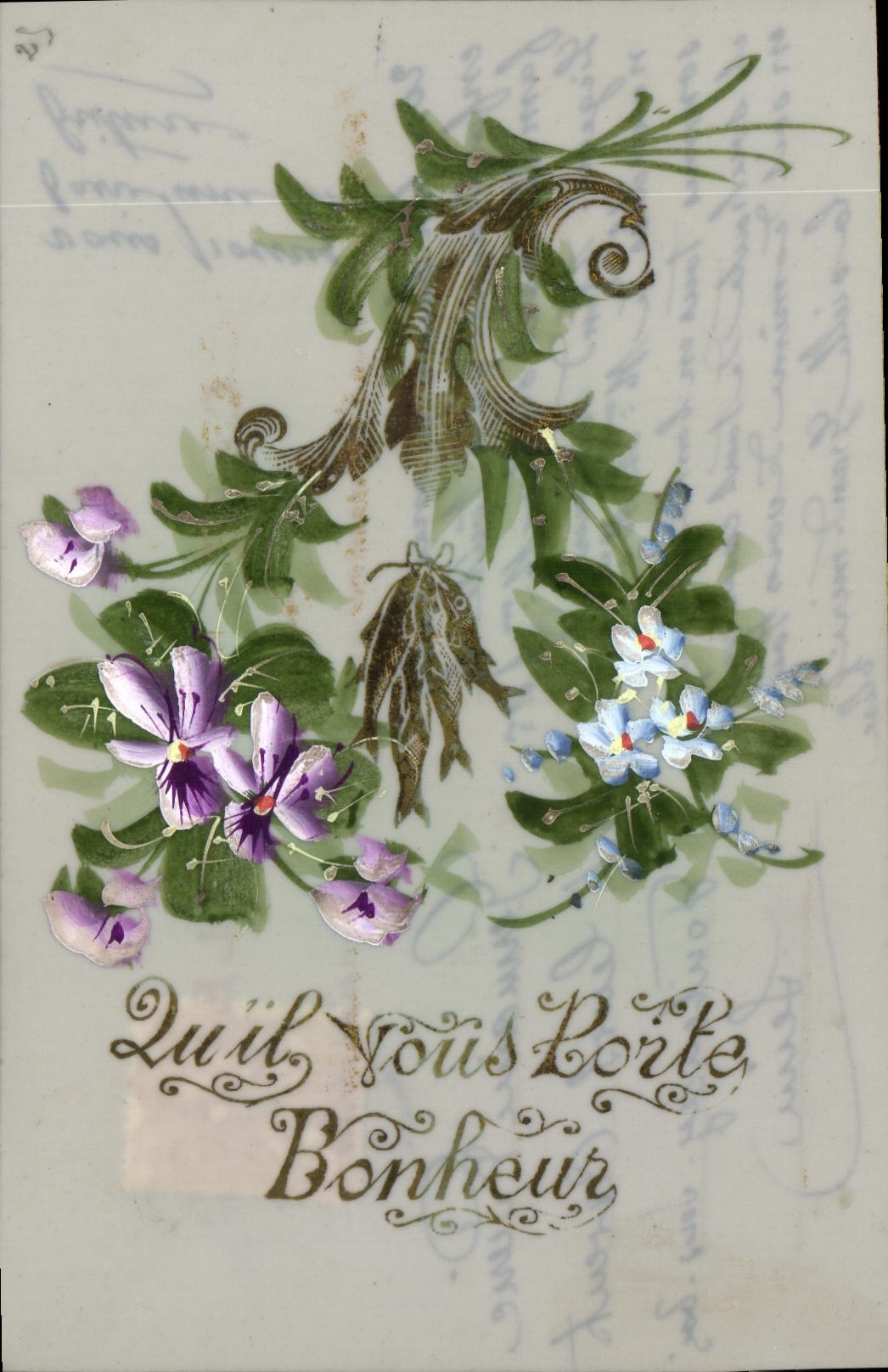 CPA Fantaisie Fleurs 