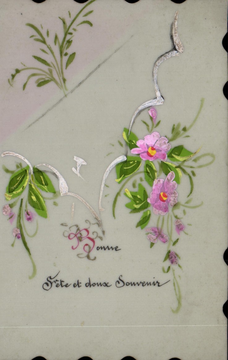 CPA Fantaisie Fleurs 