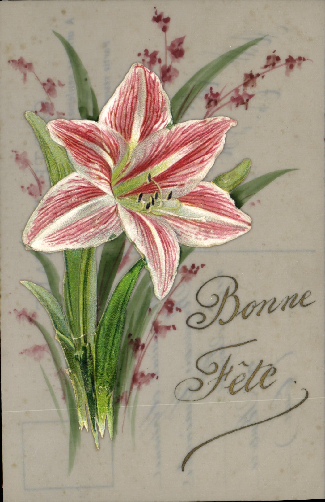 CPA Fantaisie Fleurs 