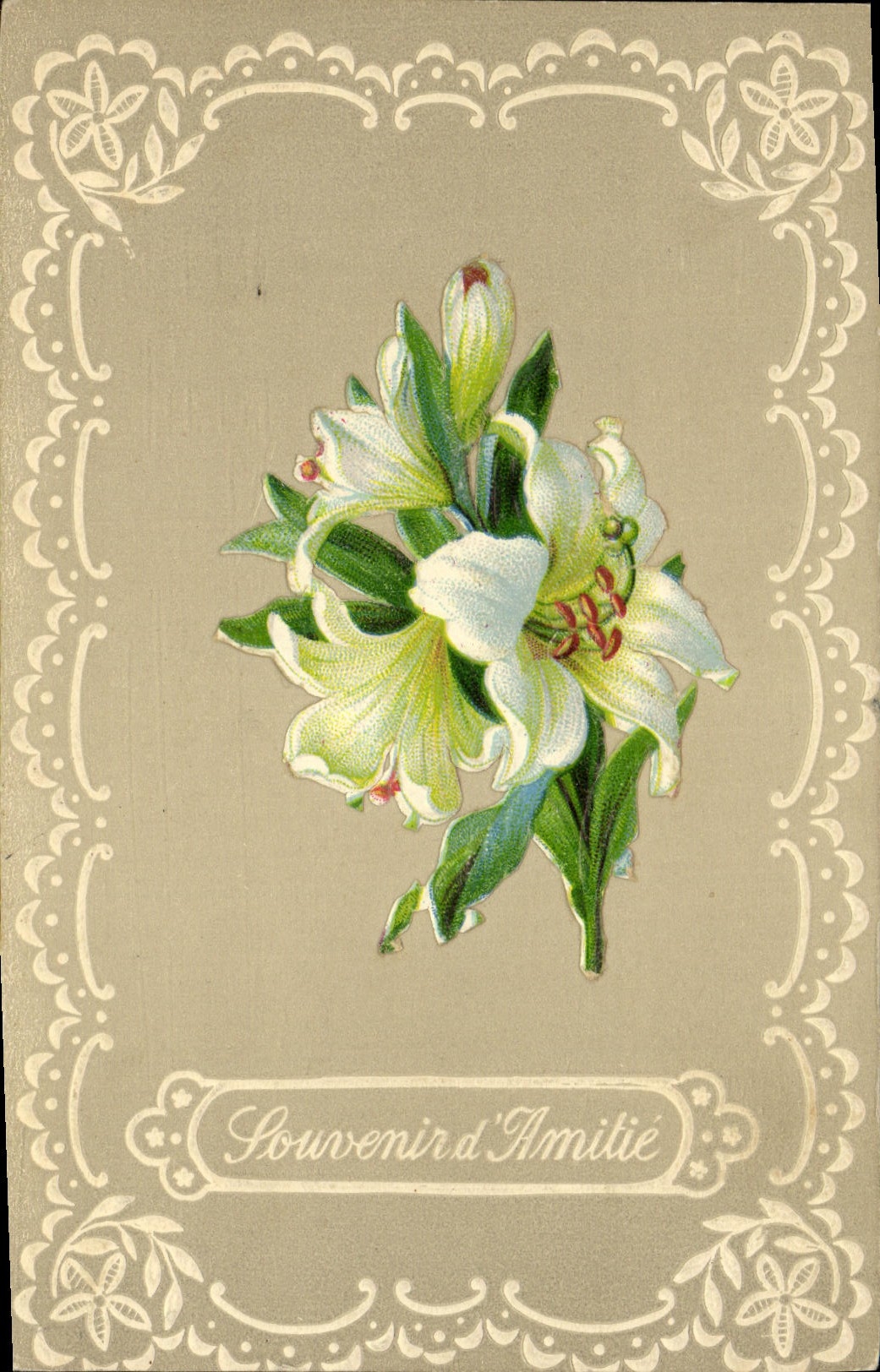 CPA Fantaisie Fleurs 