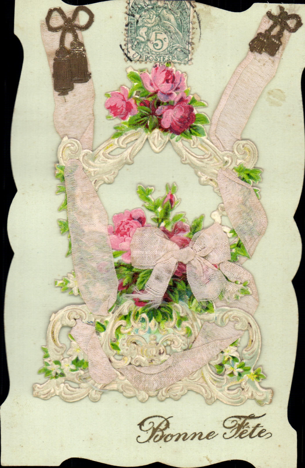 CPA Fantaisie Fleurs 