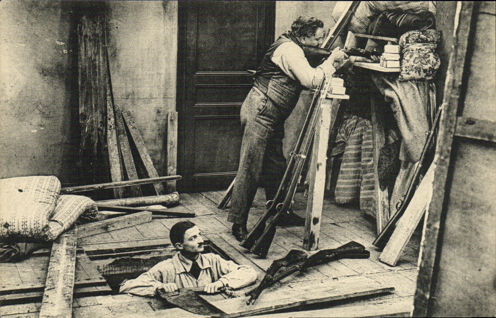 CPA Cinema L'empereur des pauvres Felicien Champsaur Rene Leprince
