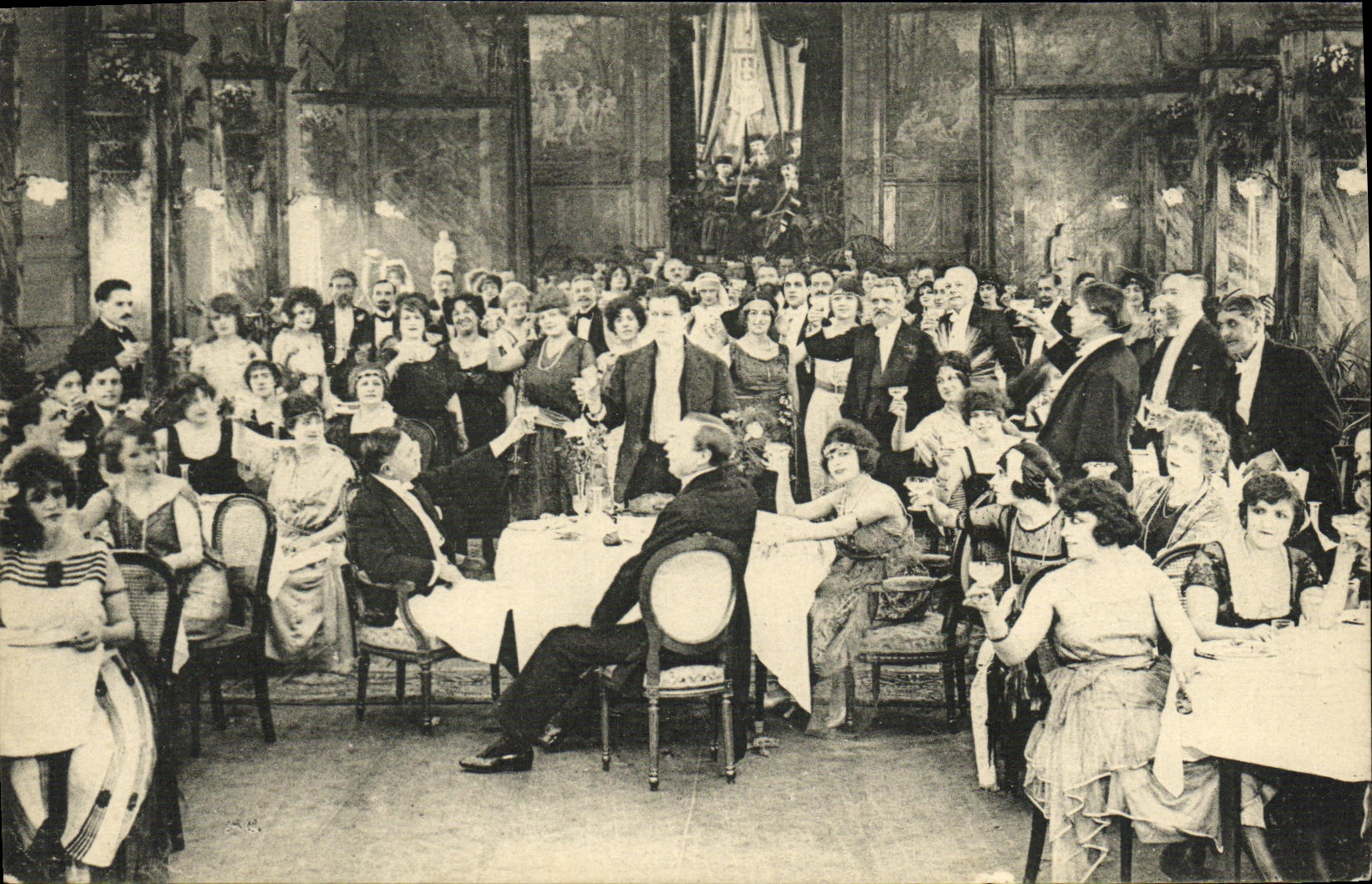 CPA Cinema L'empereur des pauvres Felicien Champsaur Rene Leprince