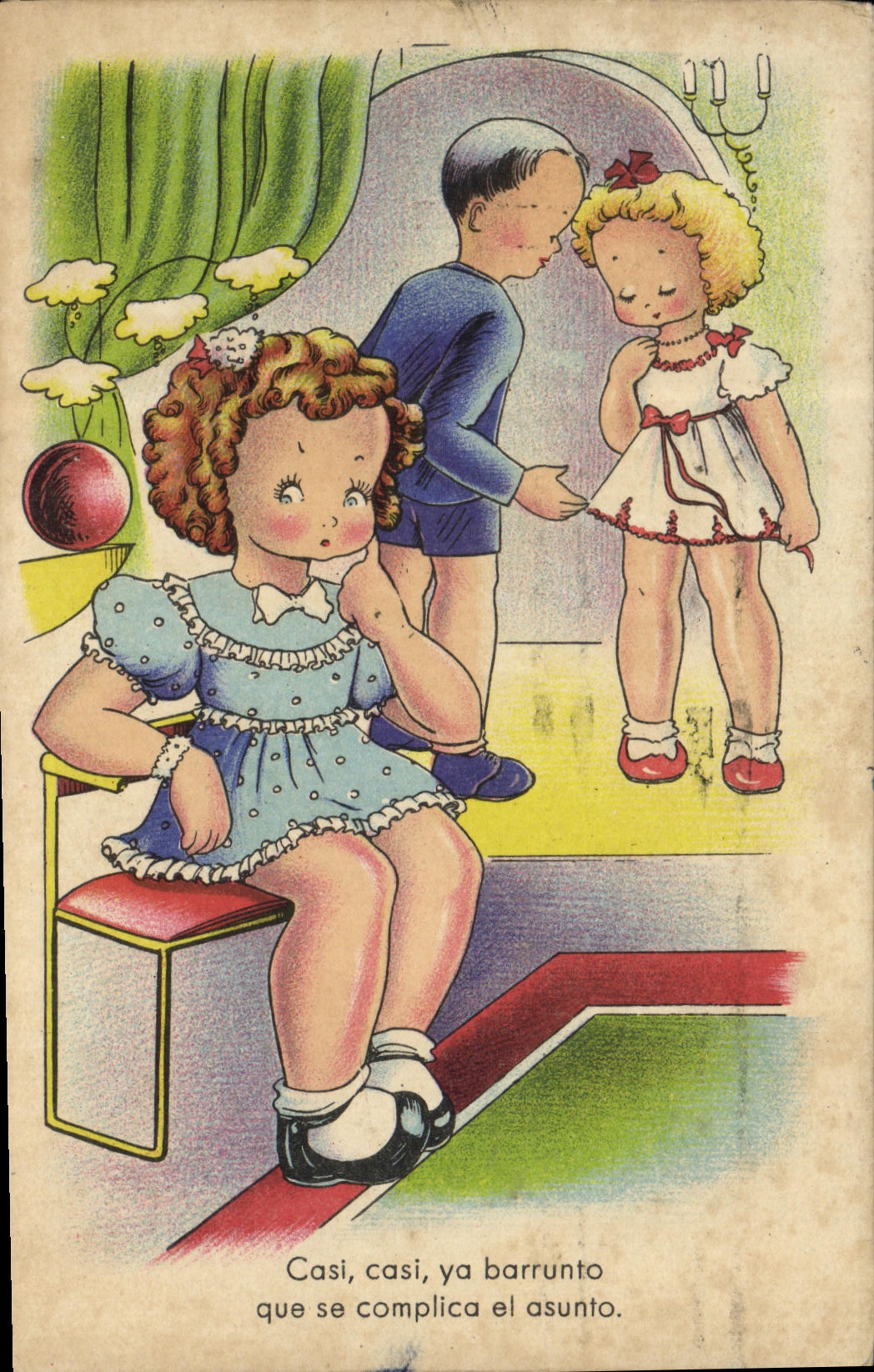 CPA Fantaisie Enfant