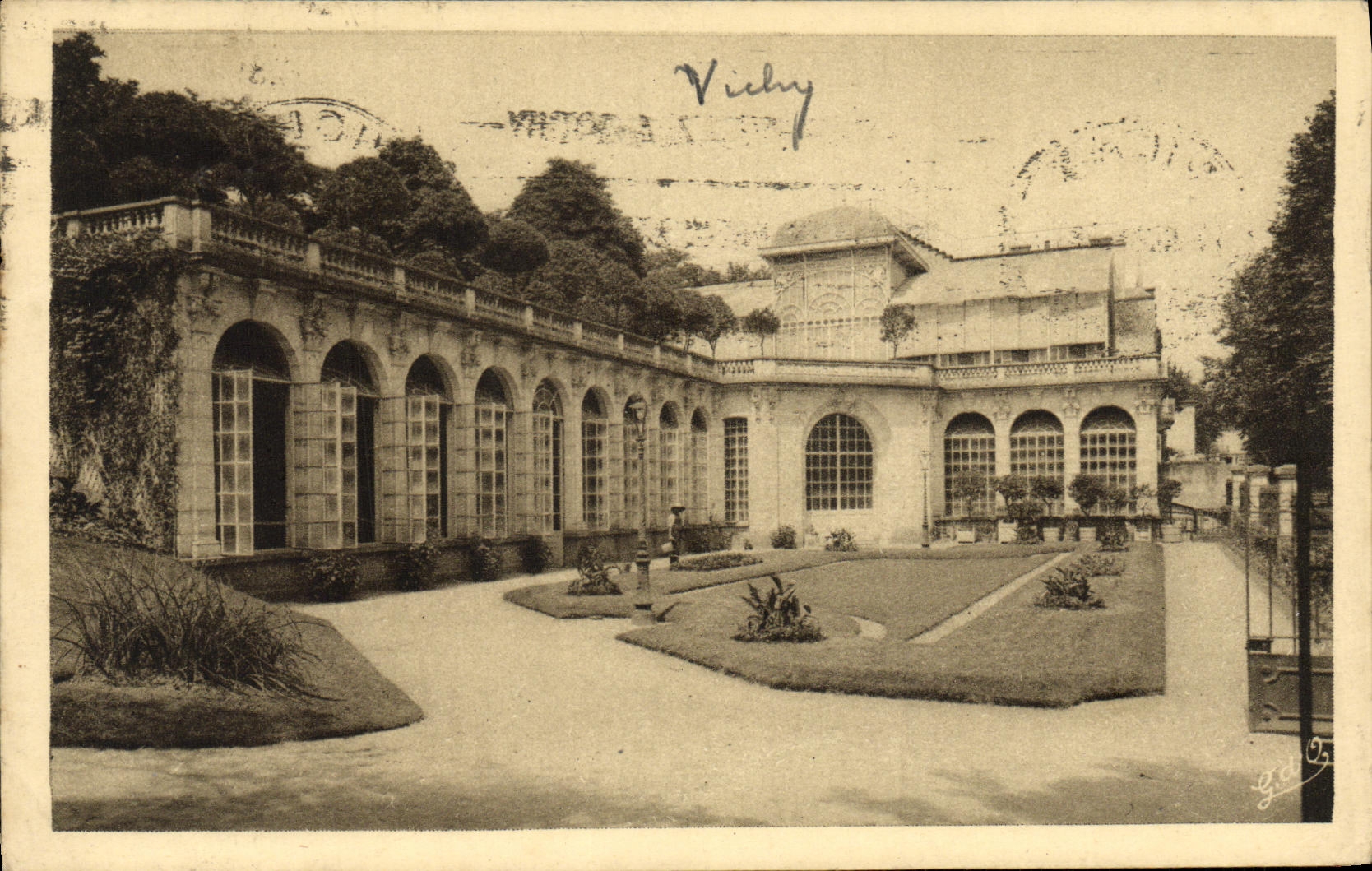 CPA Vichy L'orangerie des Celestins 