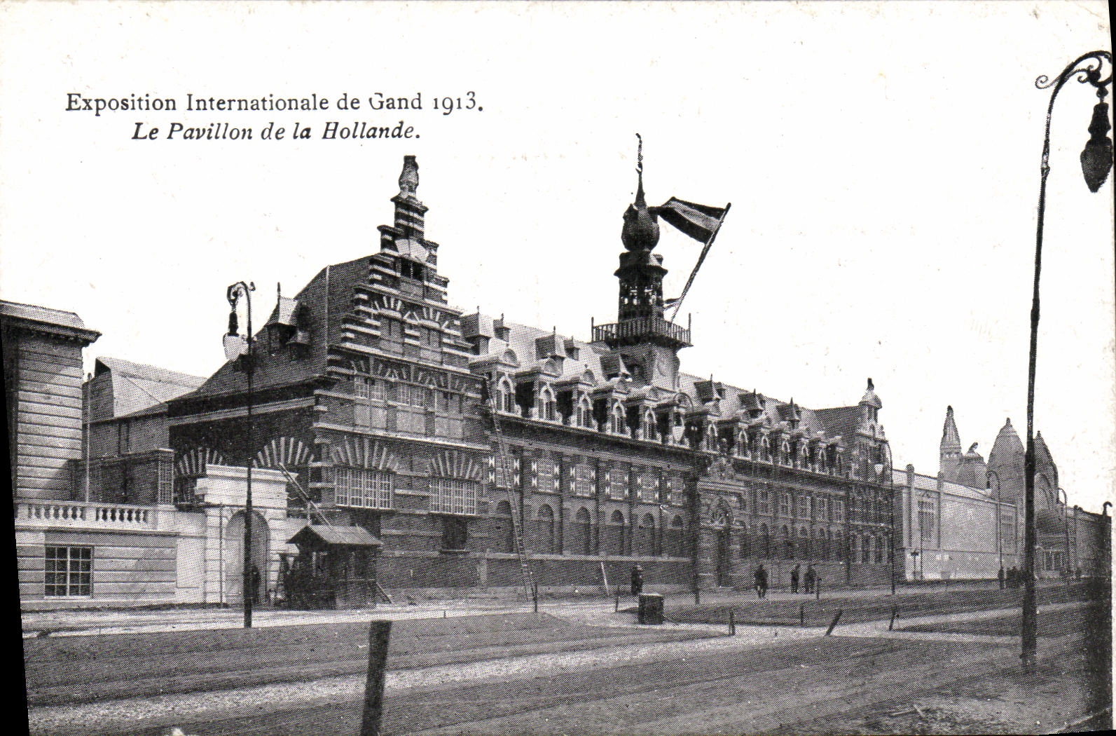 VINTAGE POSTCARD International exhibition of Ghent 1913