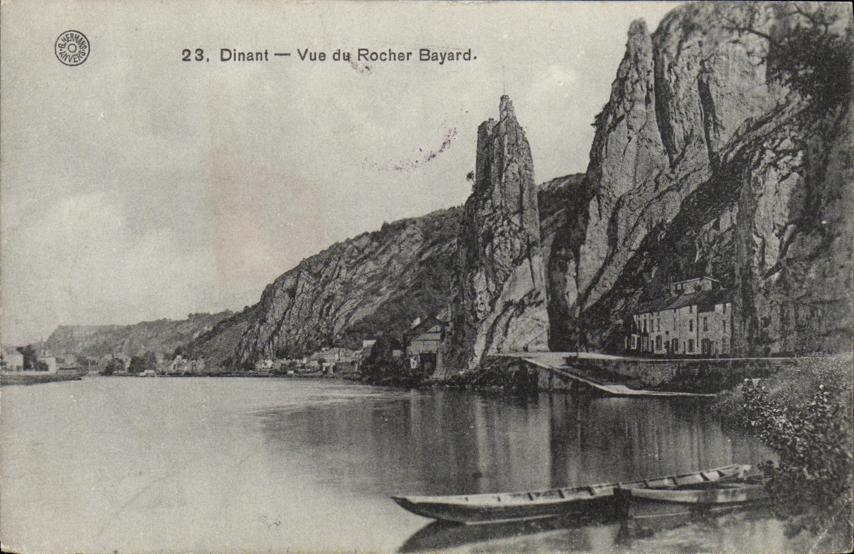 CPA Dinant Vue du rocher Bayard