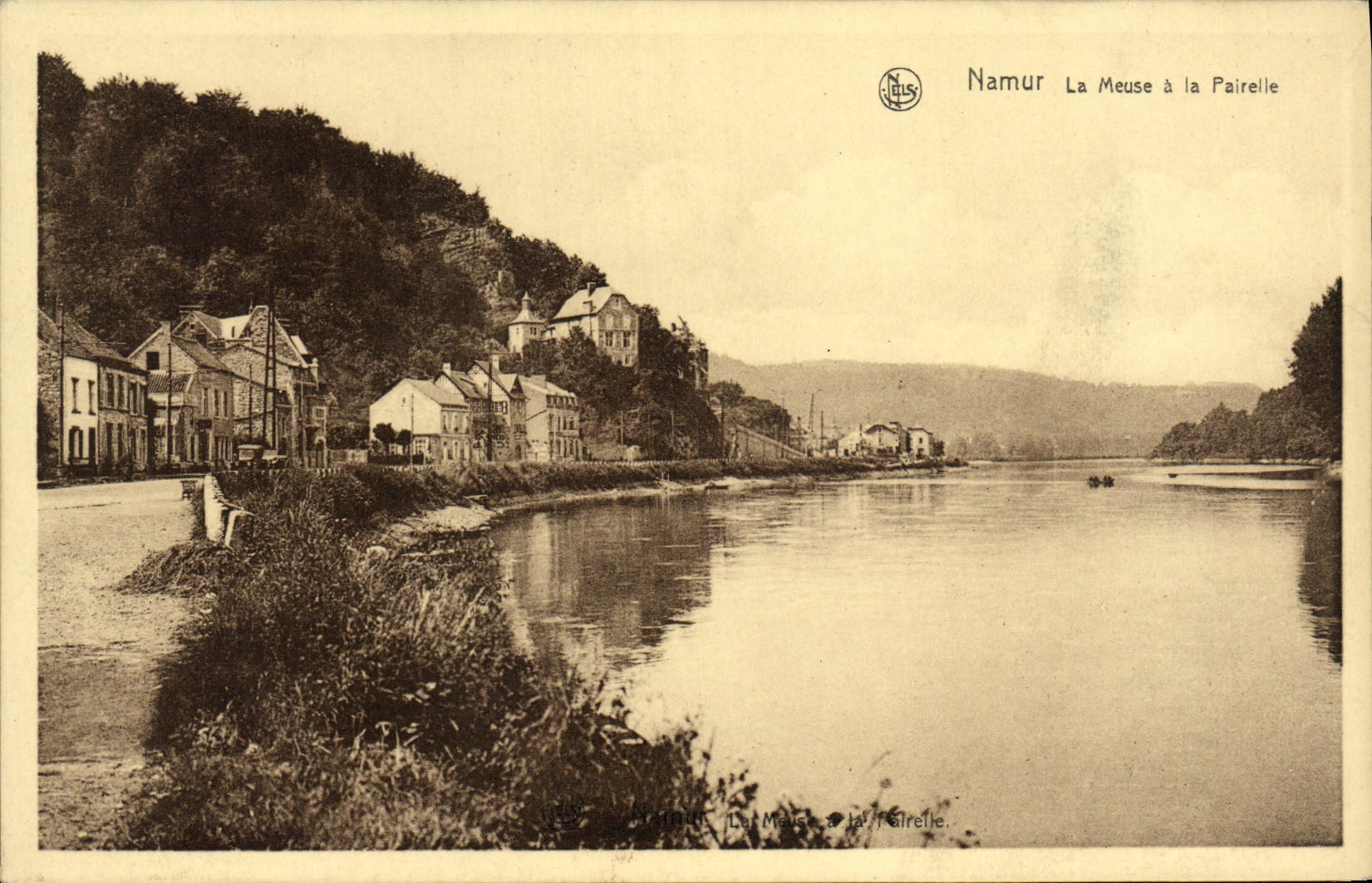 CPA Namur La Meuse a la Pairelle 