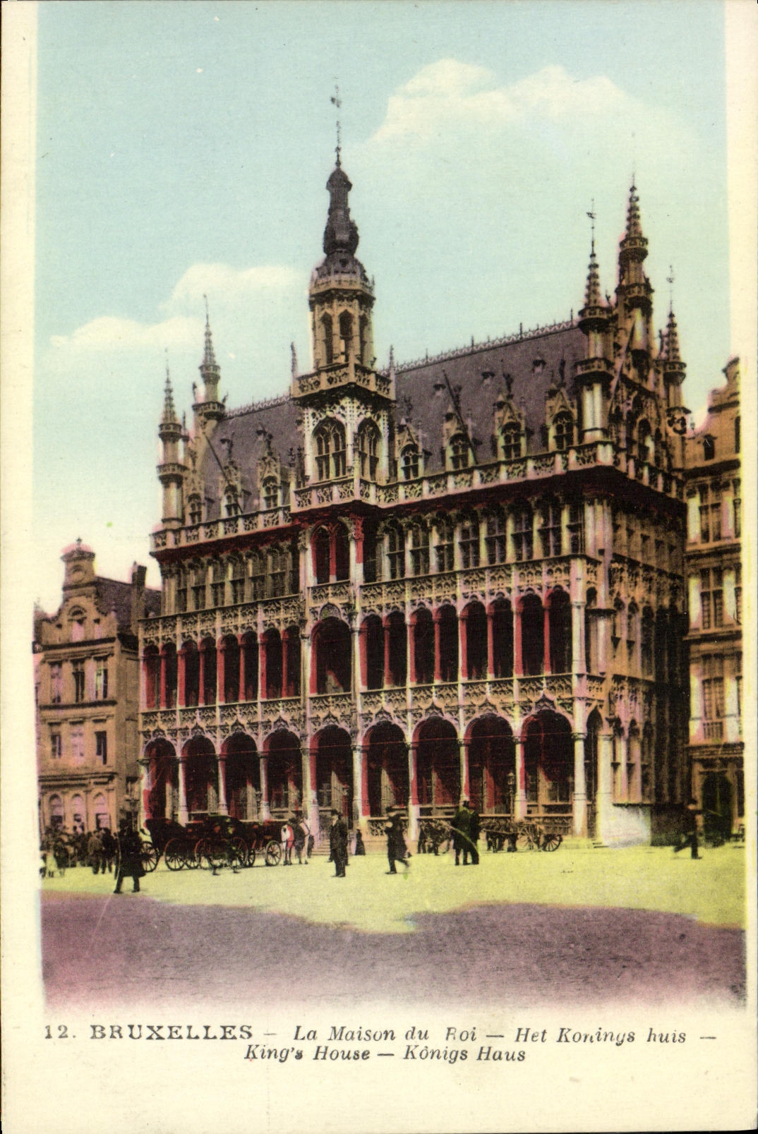 CPA Bruxelles La maison du roi