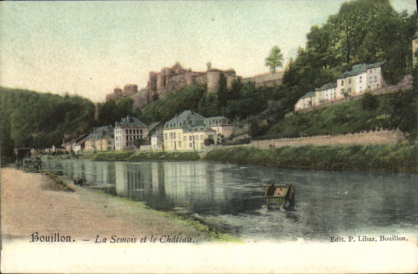 VINTAGE POSTCARD Bubble Semois and the Castle