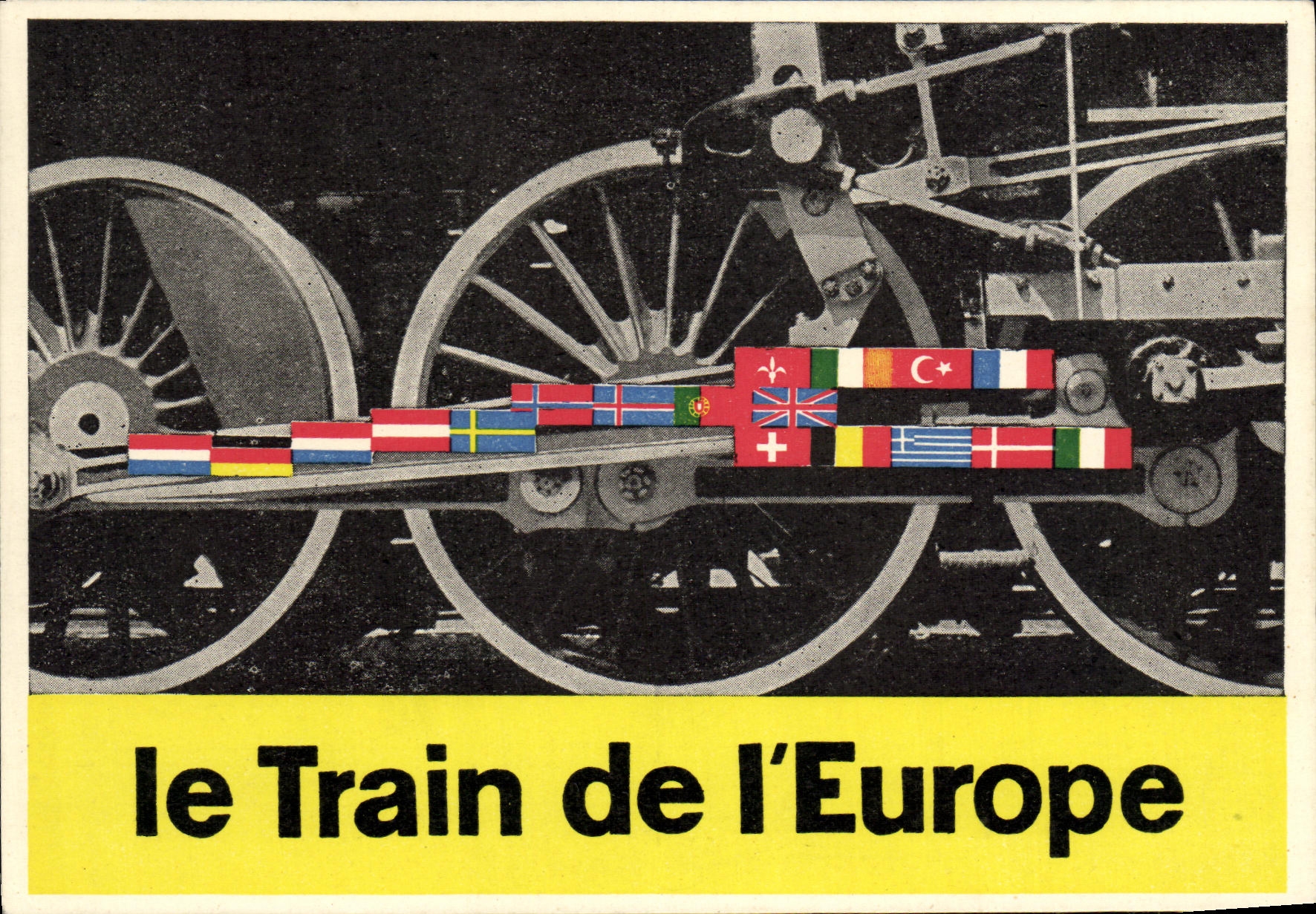 CPA Train de l'Europe