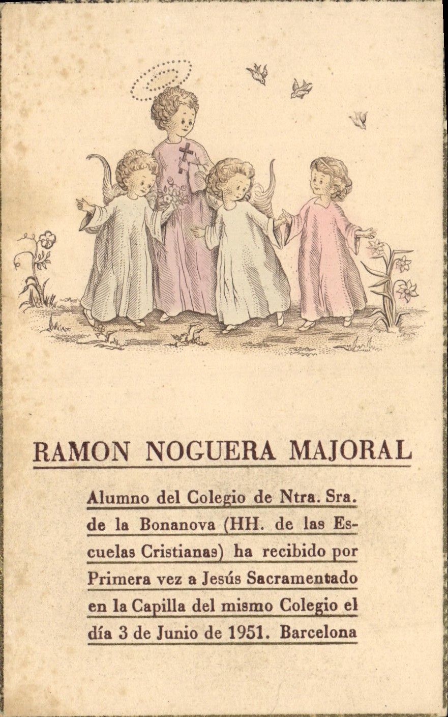 CPA Ramon Noguera Majoral Enfant Anges