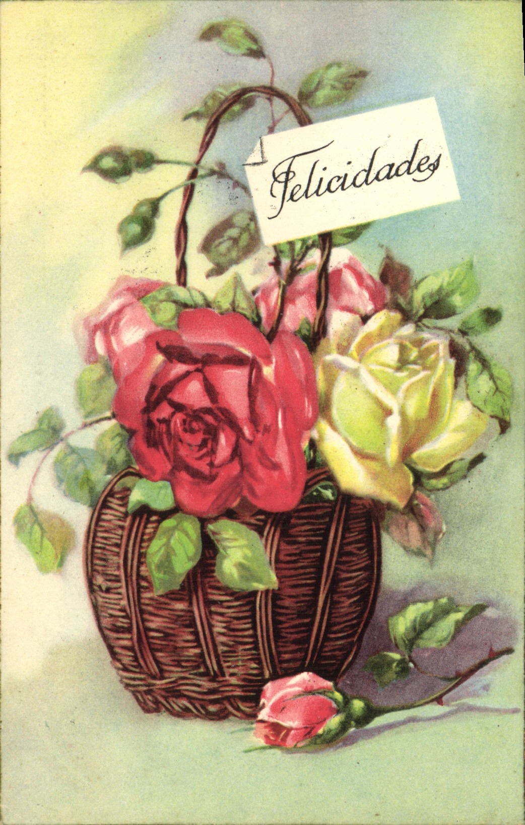 CPA Fantaisie Fleurs