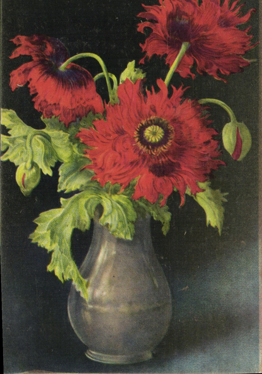 CPA Fantaisie Fleurs