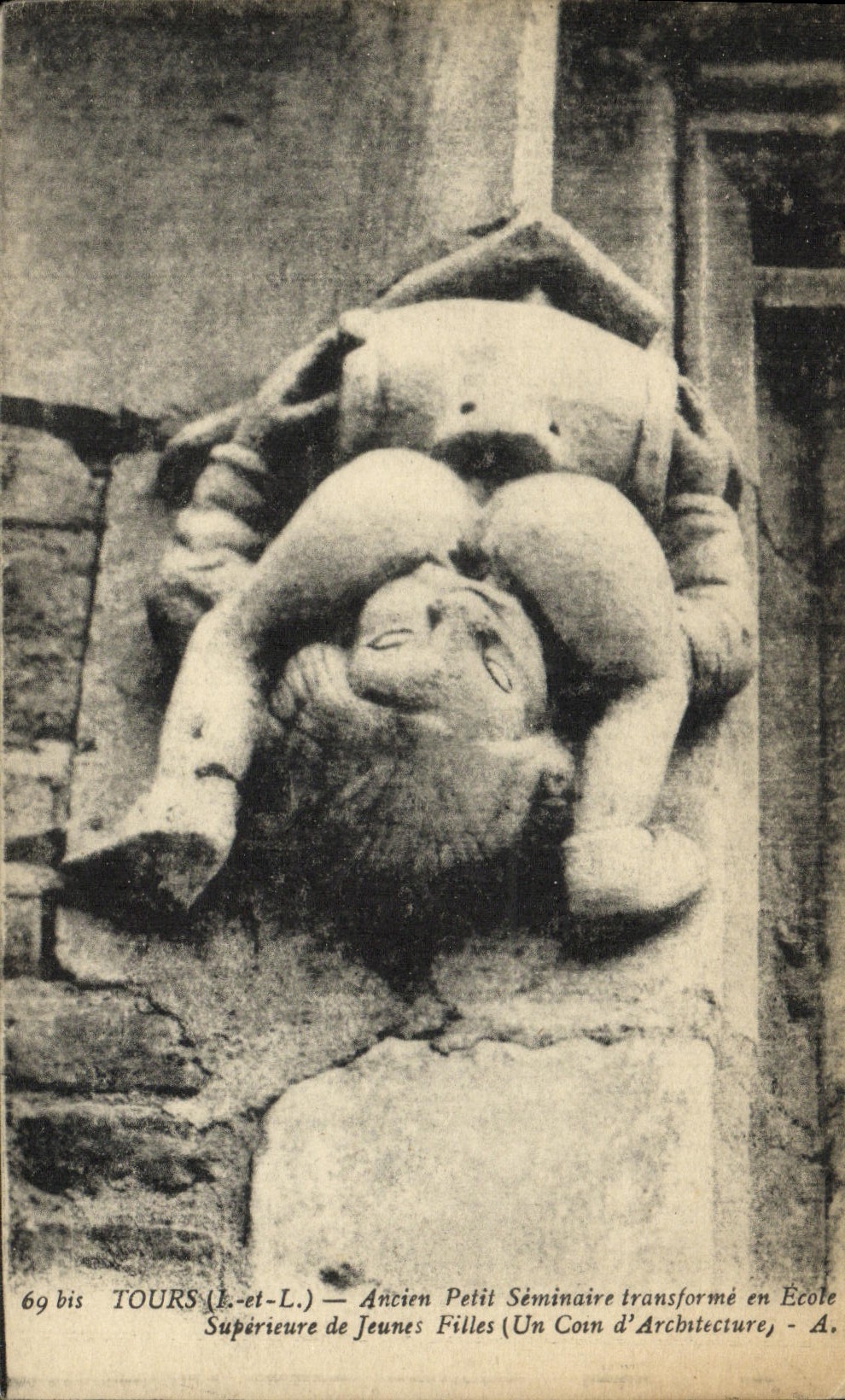 CPA Tours Ancien petit seminaire transforme en ecole superieure de jeunes filles