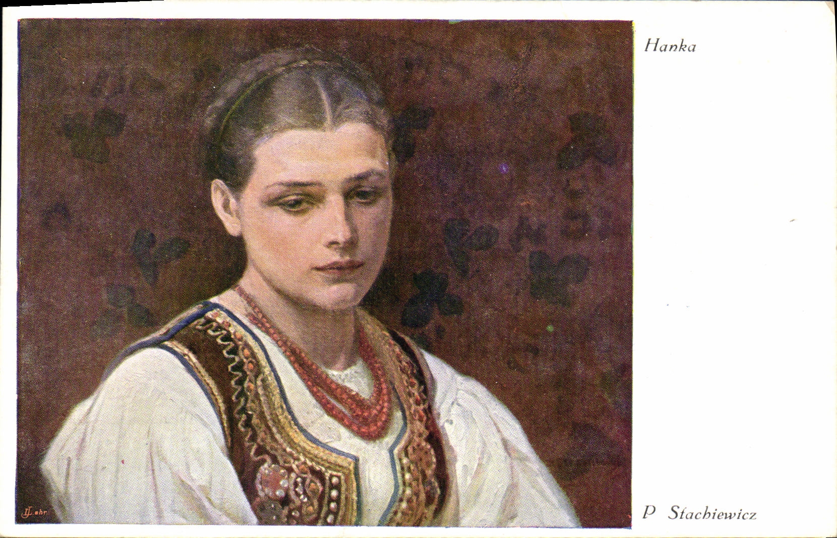 VINTAGE POSTCARD Hanka Sttachiewicz