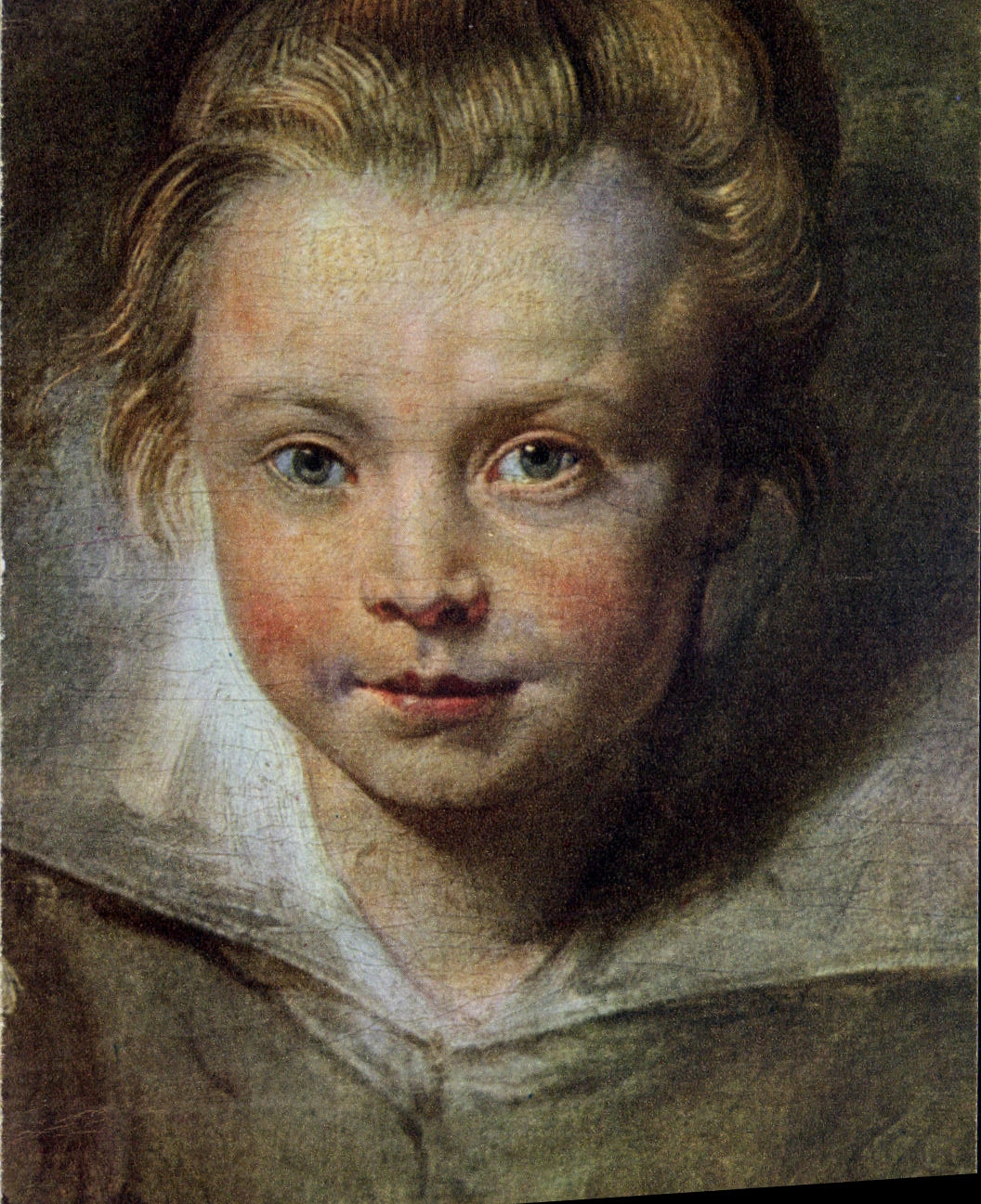 MODERN CARD Rubens Portrait of child