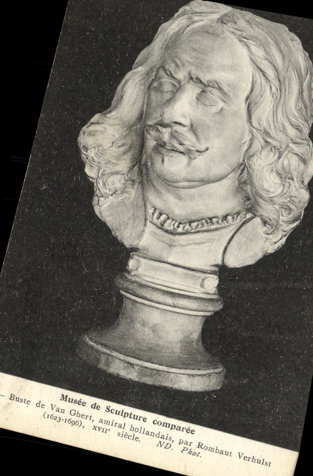 VINTAGE POSTCARD Van Ghert Dutch Admiral Rombaut Verhulst