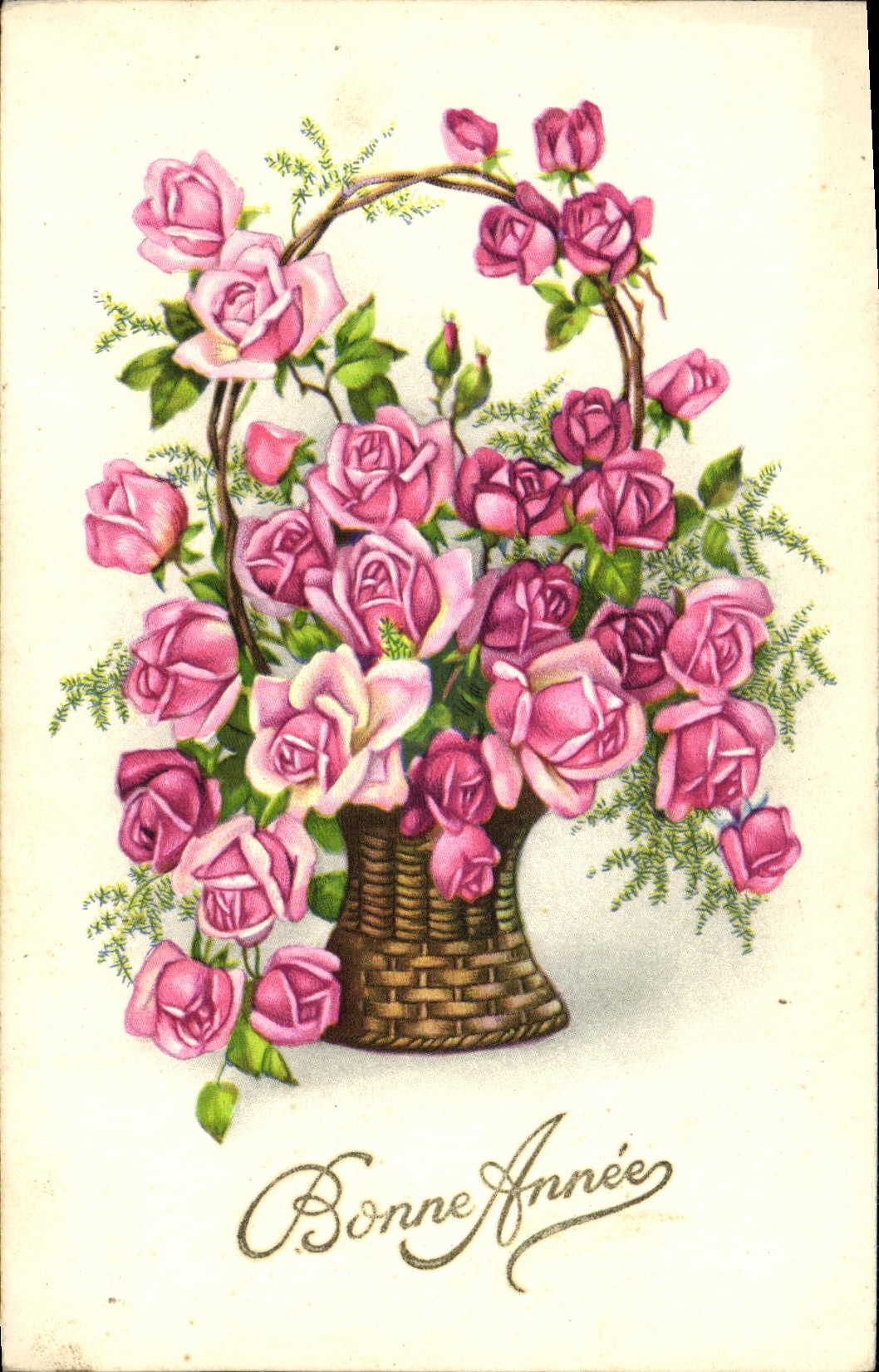 CPA Fantaisie Fleurs 