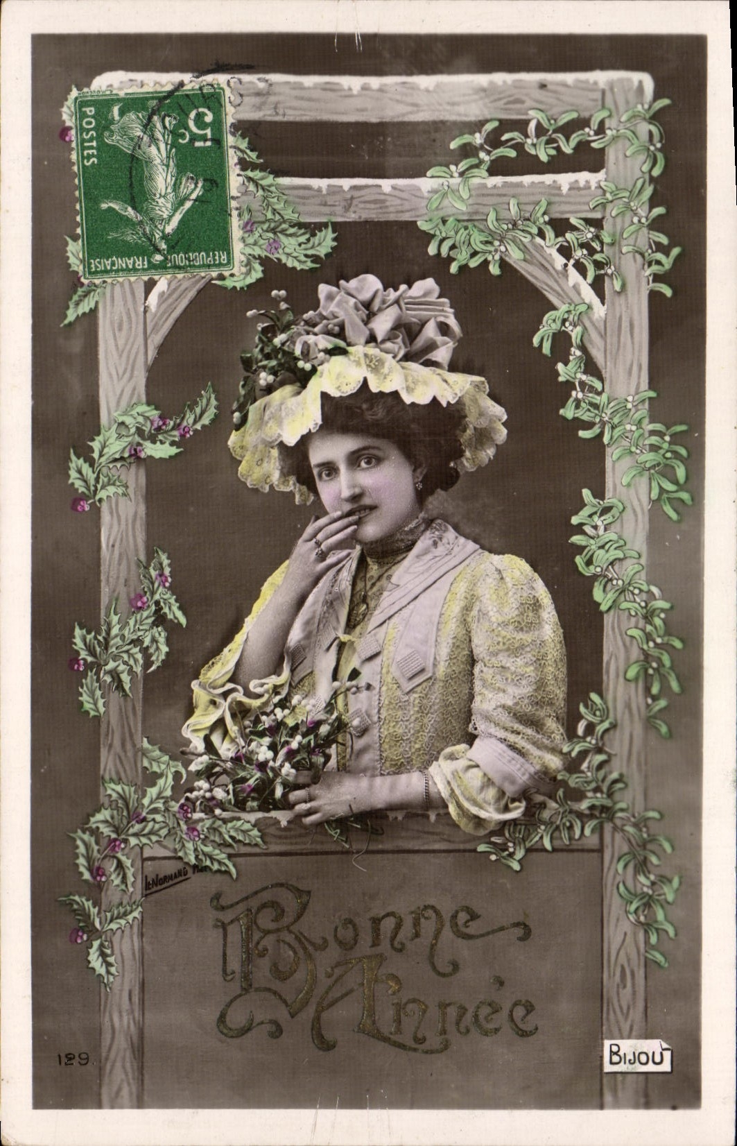 CPA Fantaisie Femme