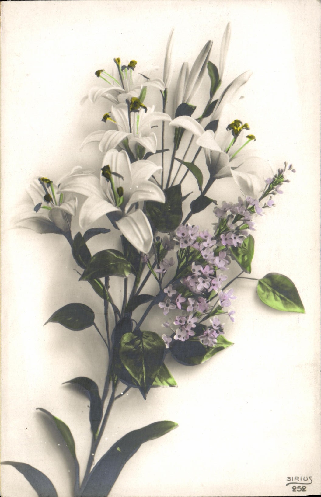 CPA Fantaisie Fleurs