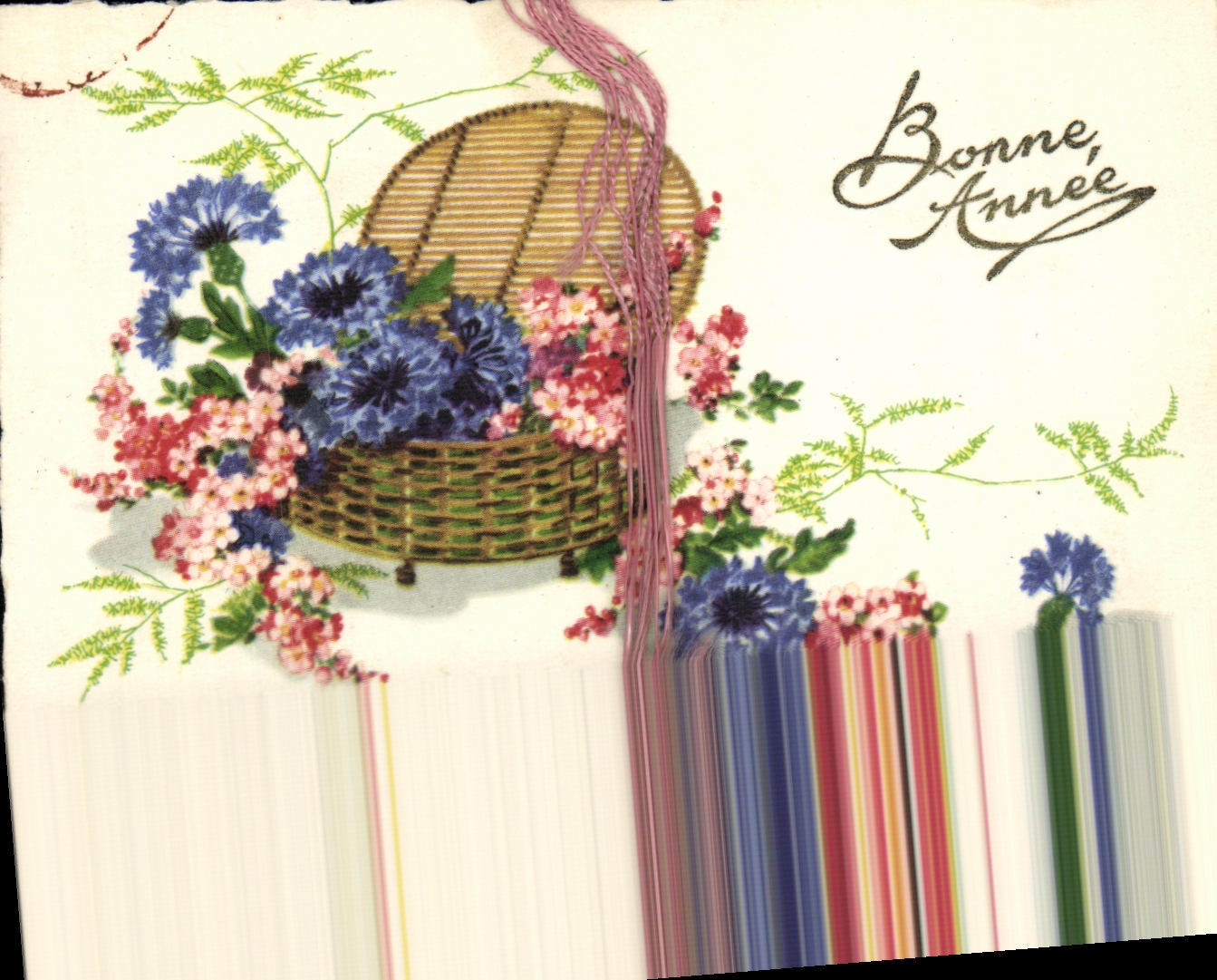 CPA Fantaisie Bonne annee