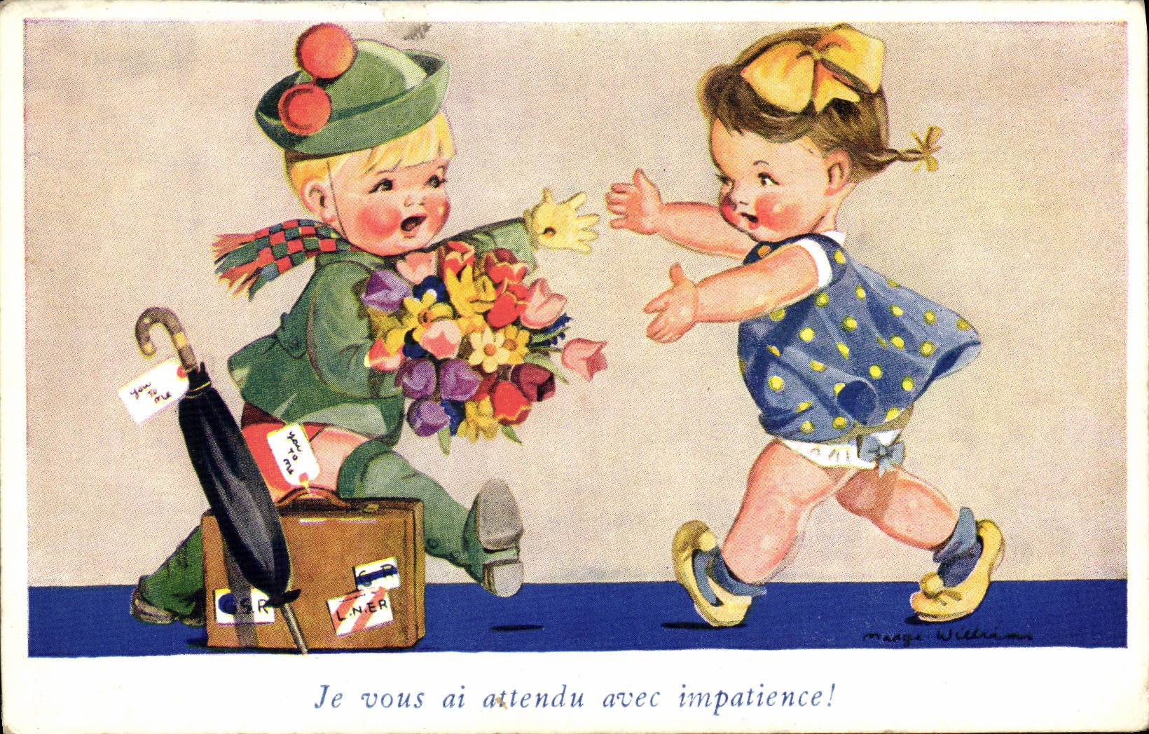 CPA Fantaisie Enfants